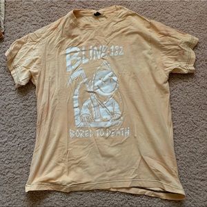 Blink 182 tour shirt